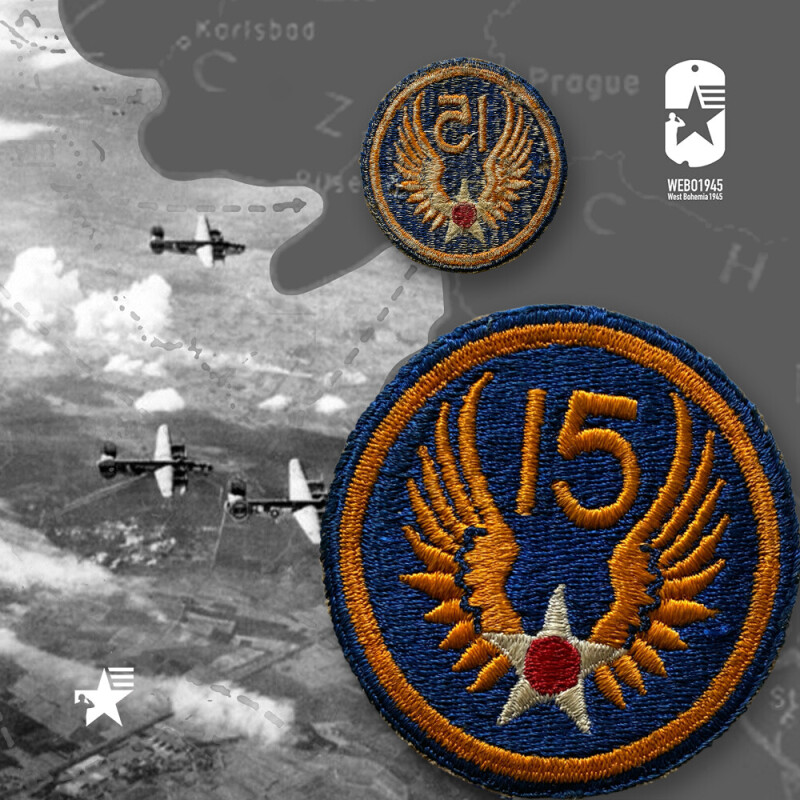 Originální nášivka US 15. letecká armáda